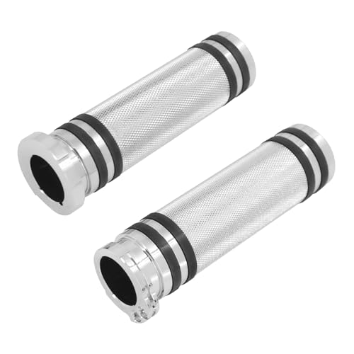 HDBUBALUS 1 Paire de poignées de Guidon de Moto 25 mm Universelles pour Harley Sportster Touring...