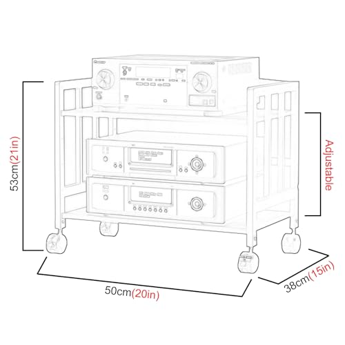 Soporte Ma de alto rendimiento multinivel para contenidos, reproductores de DVD, consolas de juegos, cajas de TV, routers WiFi y sistemas de alta fidelidad