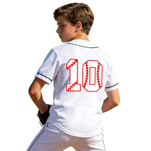 Image of Yuji Itadori Kids Baseball Birthday Shirt 7th 8th 9th 10th Year Old Toddler Boys Girls Shirts Birthday Clothes