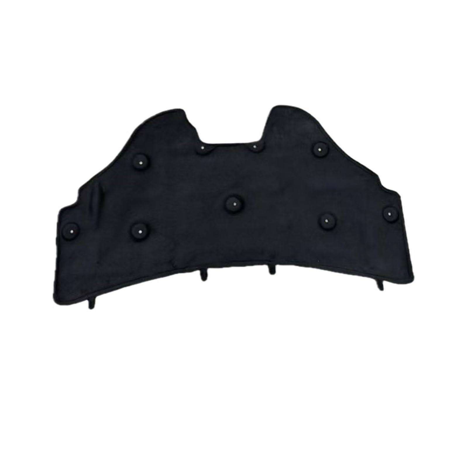 Wuqqxxqcm Black 1Pc Pet Material Fold Shipping 2013-2017 Compatible For Ford Fiesta Auto Car Hood Engine Heat Sound Insulation Cotton Soundproof Cover