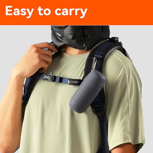 Almohada Inflable de Viaje Negra Estándar Ajustable miniatura 6