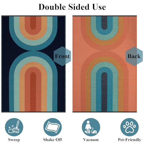 Lahome Boho Washable Rugs 5X7 thumb #2