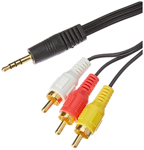 Cabo de Audio P2+3RCA, Flex, XC-P2-3RCA, 1.8M