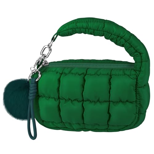 Aatacas Women Quilted Wristlet Bag Puffer Handbags Purse