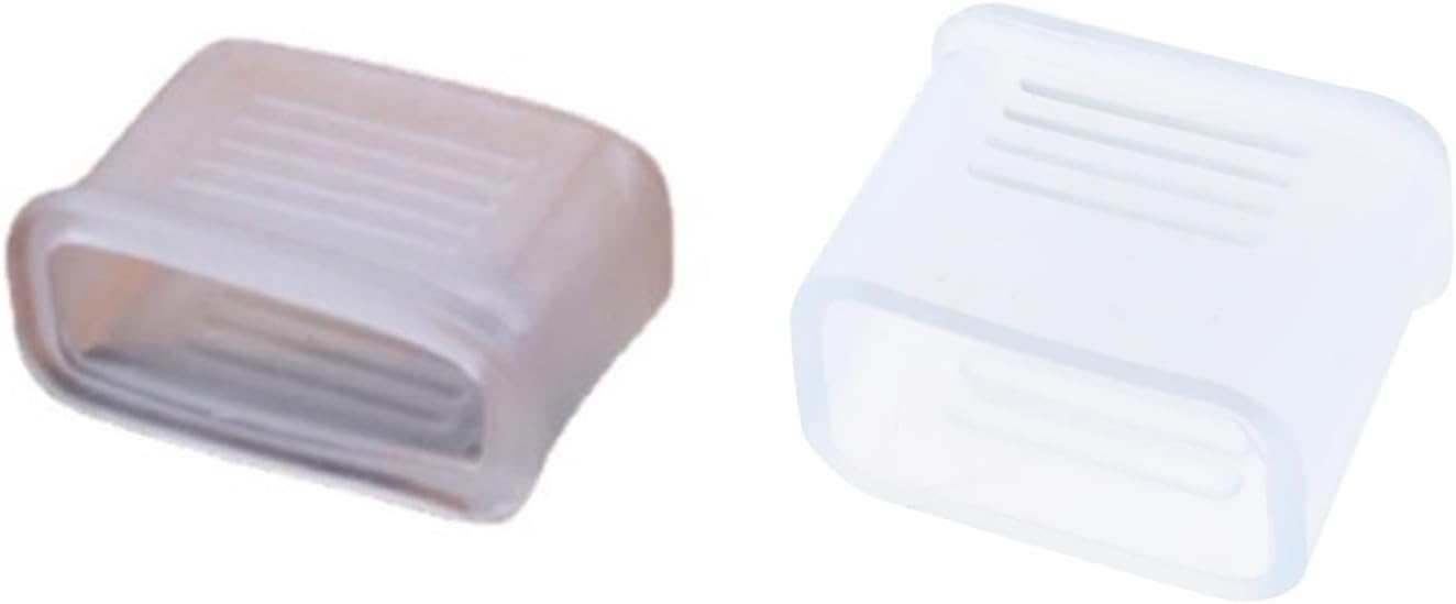 20 Pack Whistle Cover Set Clear Sport Whistle Mouth Grip Cover Replacement Mouthpiece Referee Outdoor Whistle