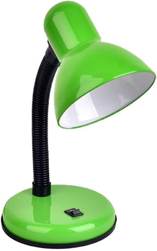 HUH Reading lamp,LED Desk Lamp,Dimmable Table Lamp,Reading Light Eye-Caring Table Lamp with Versatile Flexible Neck for Bedside,Reading Light for Study (Green)