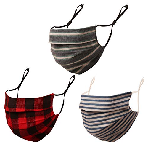 Image of Touchstone Filter pocket nose bridge double layer anti-pollution smog smoke cold cough protective cotton face mask Reusable Machine Washable for men, women.