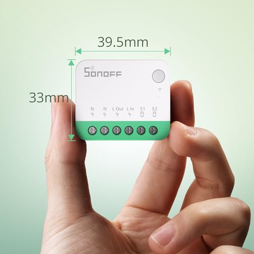 SONOFF Matter Smart Switch,Wifi Mini DIY Module,works with Alexa/Google Home,Neutral Required - Image 3