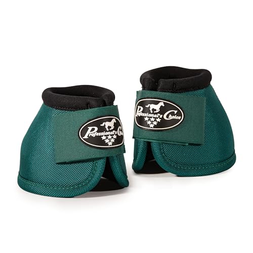 Professional's Choice Ballistic Overreach Bell Boots for Horses | Superb Protection, Durability & Comfort | Quick Wrap Hook & Loop