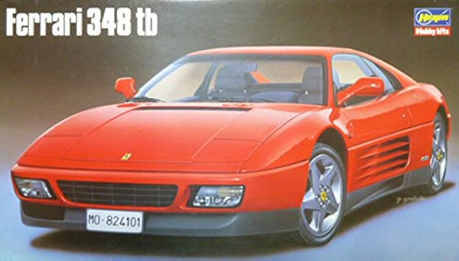 フェラーリ348 TB　ミニガレージセット フェラーリ348 TB ミニガレージセット フェラーリ348 TBミニ