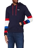 Parte superior: algodón Pepe Jeans Luke Sudadera con Capucha, 583thames, XL para Hombre