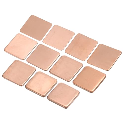 Cale en cuivre pour dissipateur thermique 15mm refroidissement puce et composant pc