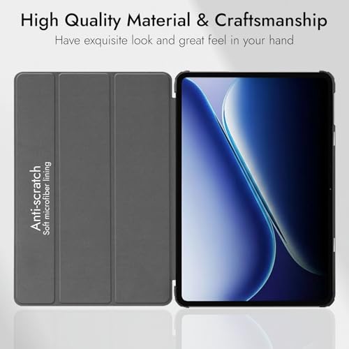 Image of Robustrion Cover for OnePlus Pad Go 2 12.1 inch Cover Case, Trifold Cover Case for OnePlus Go 2 Tablet Cover [Auto Sleep Wake Support] - Eiffel