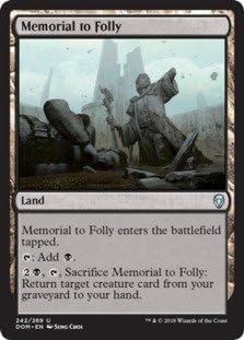Memorial to Folly - Foil - Dominaria