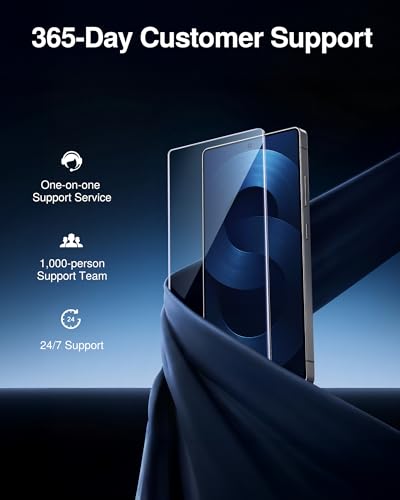 Image of SMARTDEVIL [3 Pack for Samsung Galaxy S25 Plus Screen Protector, Finger Print Reader Compatible, Fast & Easy Installation, Clear 9H Tempered Glass Film, Alignment Frame [Dust-Free & Bubble-Free]