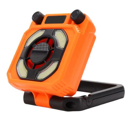Ventilador 100 velocidades sin escalones con luz recargable USB 4