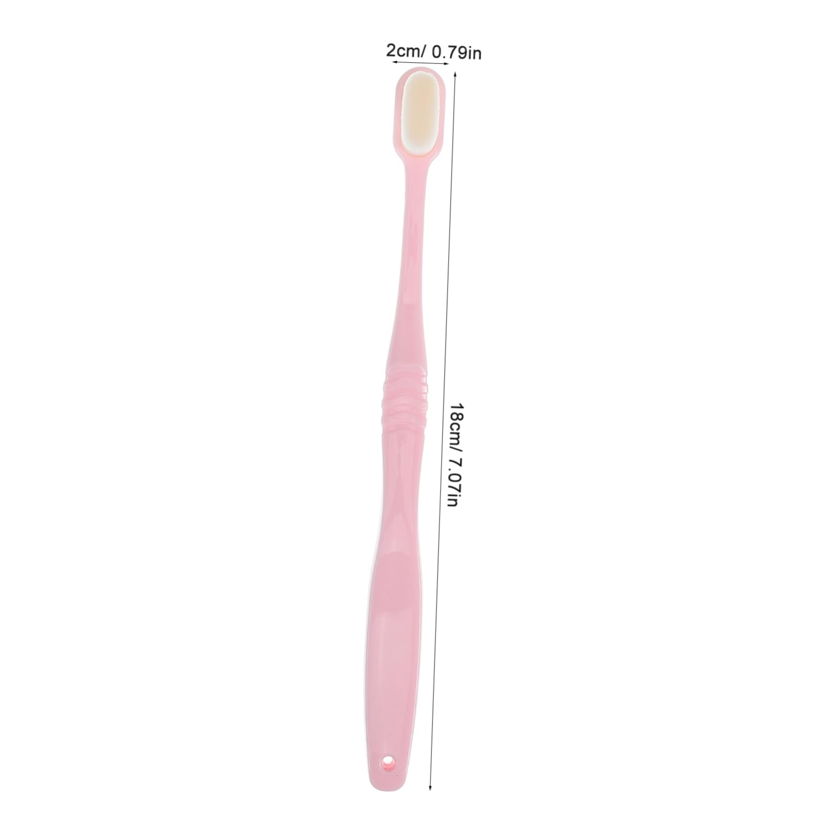 SHERCHPRY 3 Set Spazzolino Morbido Adulti Sensibile Setola Adulto Naturale Forma Spazzolino Denti Gomma Extra Morbido Extra Morbido Per Gengive Sensibili Pp 2 Pezzi * 3