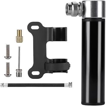 120 PSI Mini Bike Pump Portable for Trek Session Carbon 27.5 2019, Universal Bicycle Air Pump for Road & MTB, Durable Hand Air Pump for Bicycle, Balls