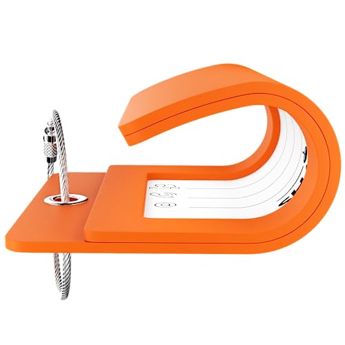 Étiquette de bagage initiale L pliable incassable pour valise - 6