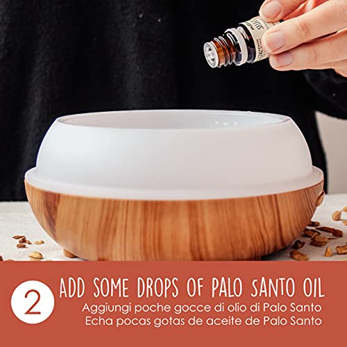 Aceite esencial de Palo Santo 2,5 ml puro y orgánico miniatura 5