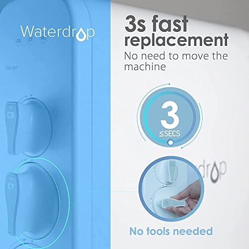 Miniatura 4 de Waterdrop Filtro Wd-G3-N1cf, 6 Meses De Vida Útil, Reemplazo Para El Sistema De Ósmosis Inversa Wd-G3-W