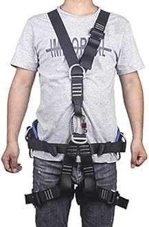 CroSight Climbing Seat Belt, Caving, Rock Climbing and Rappelling Equipment, Body Guard Protect, Rappelling Rescuing Equip