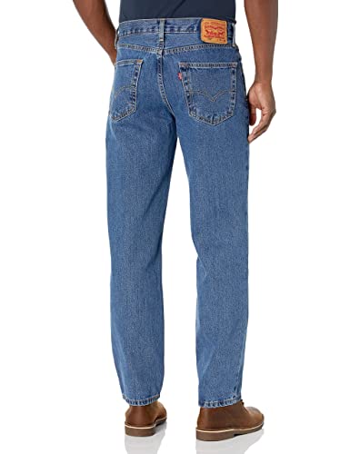 Image of Levi's Men's 550 Relaxed Fit Jean, Medium Stonewash, 38x29