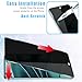 Anbzsign 2+2 Pack for Xiaomi Redmi Note 14 Pro+ Plus 5G Privacy Tempered Glass Screen Protector and Camera Lens Protector, Anti-Spy 9H Hardness Case Friendly Film for Xiaomi Redmi Note 14 Pro+