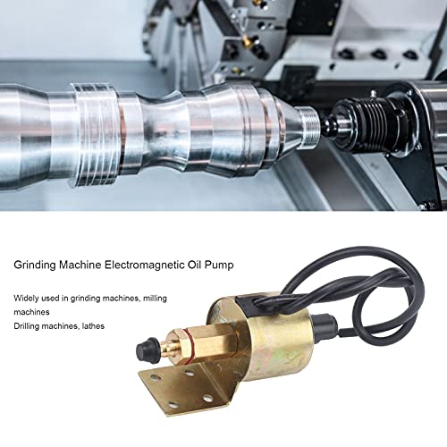 Image of Grinder Electromagnetic Oil PumpElectromagnetic Oil Pump, Low Power Loss Practical Stainless Steel Lubricating Oil Pump for Lathes Milling Machines Grinders