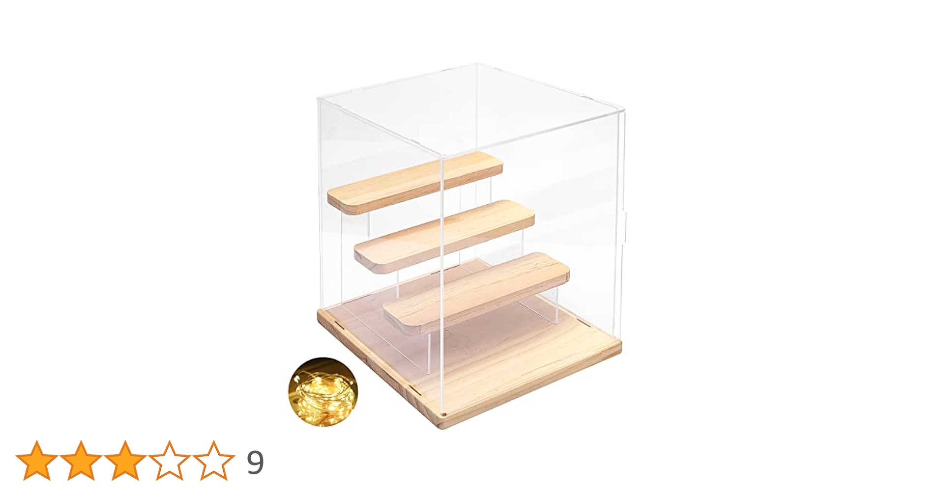Amazon.co.jp: 4段アクリルディスプレイケース コレクター収集品