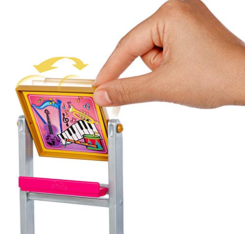 Boneca Barbie Profissões - Professora de Música e Playset