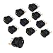 Kundorf Interruptores de botón 10 unids Interruptor 12V DC 20A Interruptor Redondo...