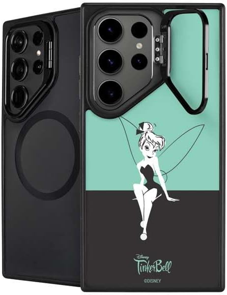 Skinit Kickstand Phone Case Compatible with Galaxy S25 Ultra - Officially Licensed Disney Tinker Bell Leave A Little Sparkle Design