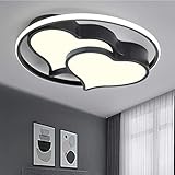 wohnzimmer lampen decke dimmbar Design: Herzform ist ein sehr beliebtes Designthema für Kinderdeckenleuchten. Diese neue Art von Wolkendeckenleuchte verwendet ein dreidimensionaleres Design mit weichem Raumgefühl und sehr schönen Linien. Es ist geeignet für Kinderzimmer, Wohnzimmer, Kindergarten, Arbeitszimmer, Wohnzimmer, Esszimmer, Küche, Balkon, Flur, Büro, Hotel