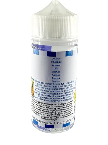 Ananas arôme concentré pour e-liquide liquide diy pas cher 100 ml - 5