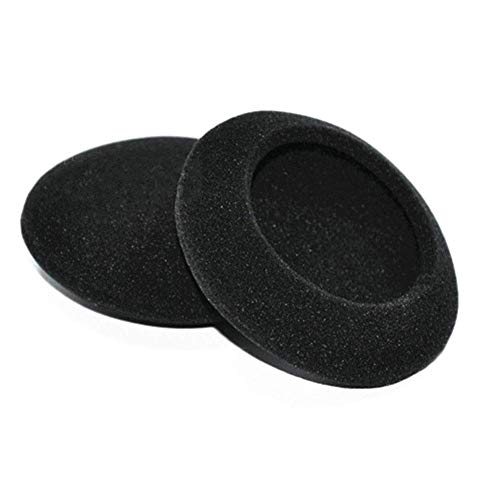 5 pares de almohadillas de espuma de repuesto para auriculares Sennheiser PC8 USB | Cubiertas de tela suaves y cómodas, espuma con memoria miniatura 4