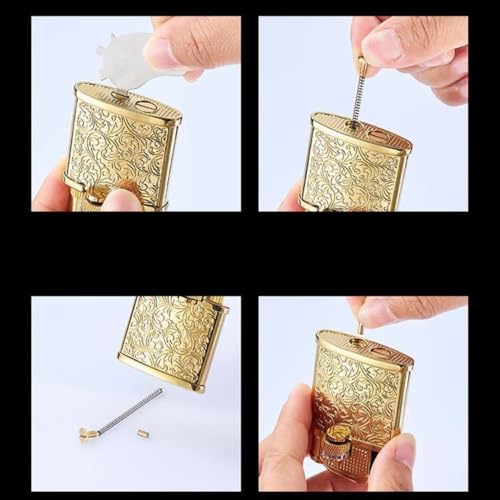Image of Smoke King Royal Heritage Gold Lighter