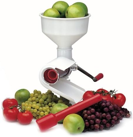 Norpro 3 in. W White Food Strainer and Sauce Maker