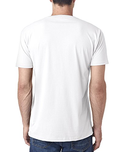 Next Level Men's Sueded 2XL WHITE2