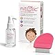 NITOLIC Läusemittel gegen Kopfläuse – 1 Anwendung reicht – Für Kinder ab 2 Jahren – Mit Läusekamm – Alternative zu Läuseshampoo – Effektiv & schonend