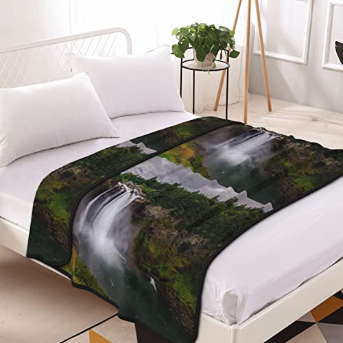 Couverture en flanelle double face microfibre toucher cachemire