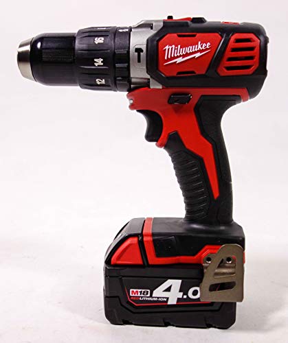 Milwaukee 4933443520 - M 18 bpd-402c taladro percutor 18v 4,0 ah litio 2 vel. 60 nm Rojo - Imagen 4