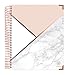 bloom daily planners 2019-2020 Hardcover Academic Year Vision Planner (August 2019 - July 2020) - Monthly and Weekly Column View Calendar Organizer - 7.5" x 9" - Color Blocking Marble