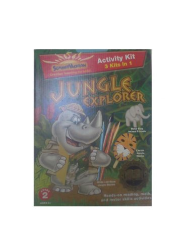Jungle Explorer: 3 in 1 Activity Kit (Summer Vacation, Grade 2)