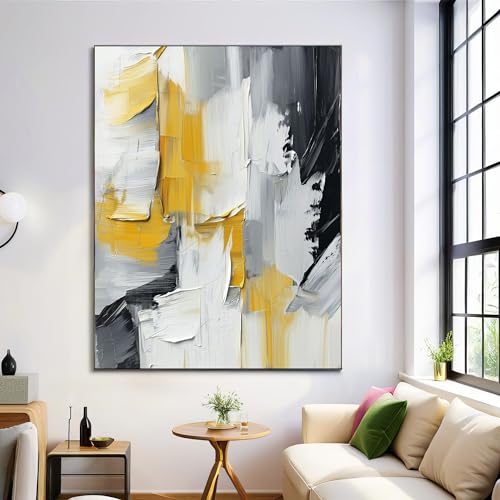 Cuadros Decoracion Salon Pintura Al Óleo Abstracta Lienzos Decorativos 70X100Cm Cuadro Sobre Lienzo Grafiti Dibujado A Mano Dormitorio Cuadros Pared Imágenes Wall Art Blanco Negro Prints Decor Canvas