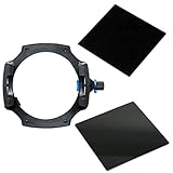 Lee Filters LEE100 Filter Holder Kit with 100 x 100mm Big Stopper and Little Stopper Neutral Density...