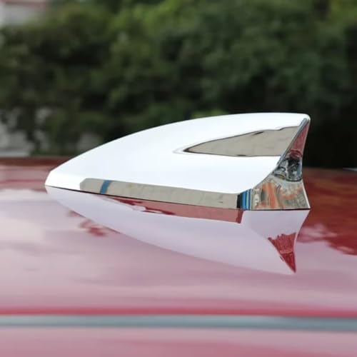Image of Shark Fin Antenna Cover for Acura ZDX 2009-2017, Automotive Shark Fin GPS FM AM Radio Antenna,Chrome