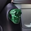 LOKEKE Car Push Start Stop Button Cover, Vehicle DIY Engine Ignition Push Start Button Decorations, Motocycle Ignition Key Switch Protective Cover(Hulk Green)
