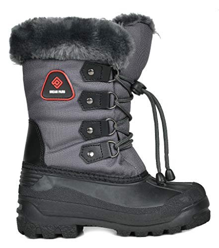 Dream Pairs Little Kid Maple Grey Knee High Winter Snow Boots Size 13 M Us Little Kid #TOP3