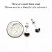 Kathy Bankston Handmade 6mm Tigers Eye Gemstone Stud Earrings for Women and Girls, Round Bezel 925 Sterling Silver (tiger-eye)